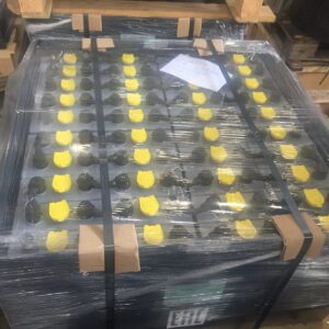 АКБ- Тяговая аккумуляторная батарея 2X40V 4 PzS 280Ah ELHIM-ISKRA, АКБ для электрокары ЕП 011 с кронштейнами, с ушами , на гибких перемычках