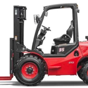 Внедорожный дизельный вилочный погрузчик 2.5 тонны 4WD CPСD25-XW33C-RT4